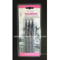 Crayons de graphite sans bois 3 PCS Blister Emballage